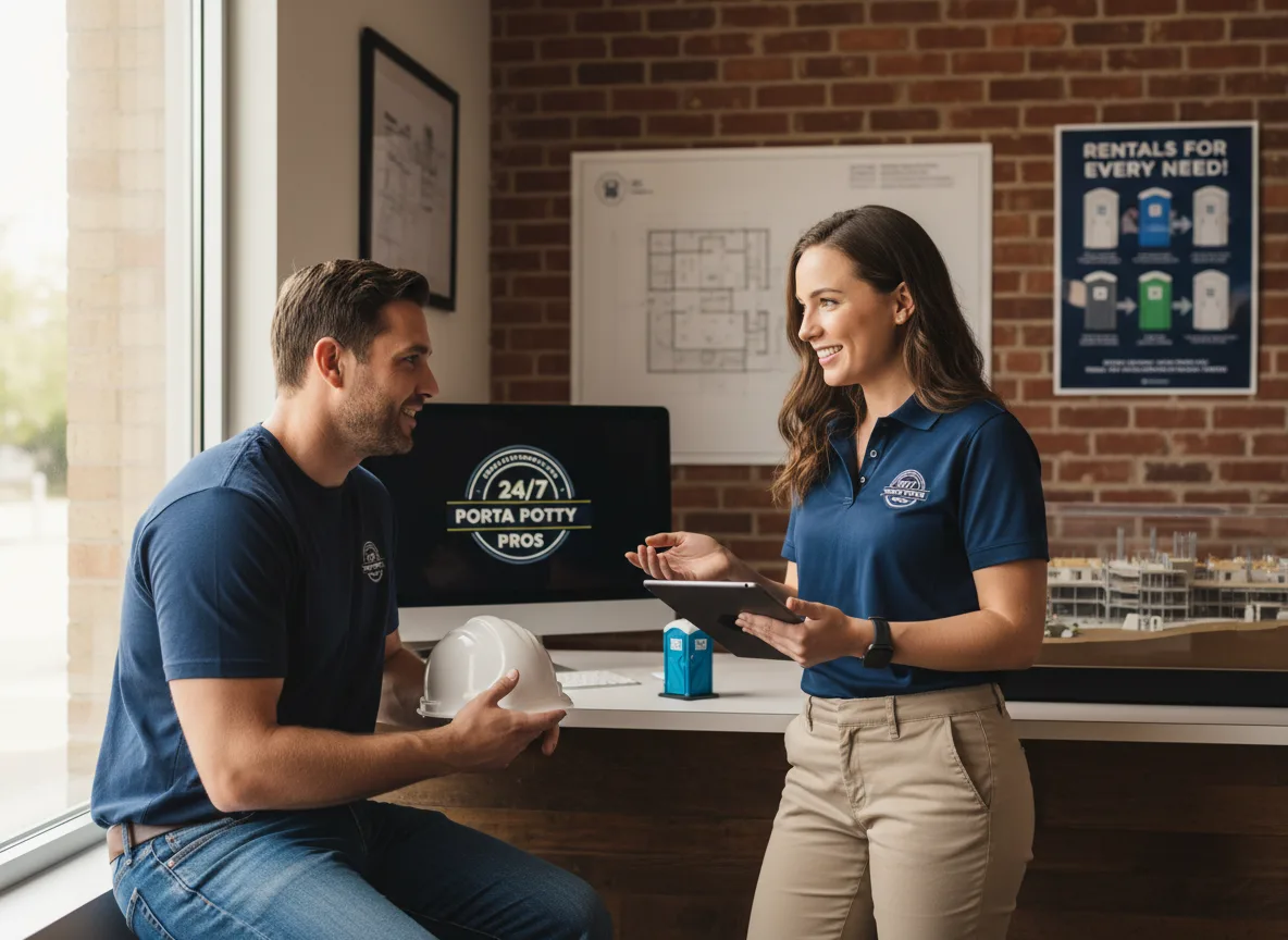 Flushing Toilet Rental Options in South Salem, OH